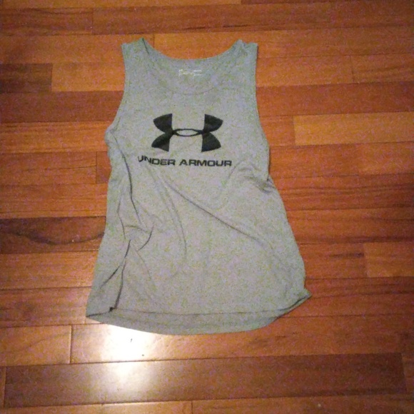 Under Armour Light Gray Tank Top - Picture 1 of 1